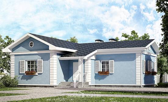 090-004-R One Story House Plans, classic House Plan | Проекты домов от House Expert