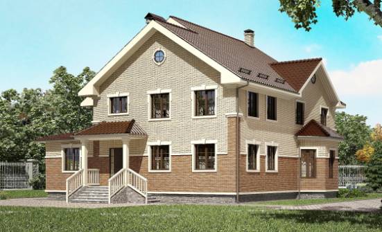 300-004-L Two Story House Plans, cozy Home Plans | Проекты домов от House Expert