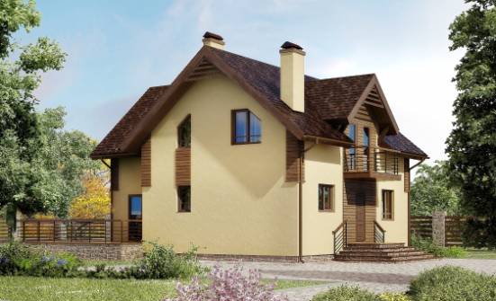 150-009-L Two Story House Plans and mansard, a simple Architectural Plans | Проекты домов от House Expert