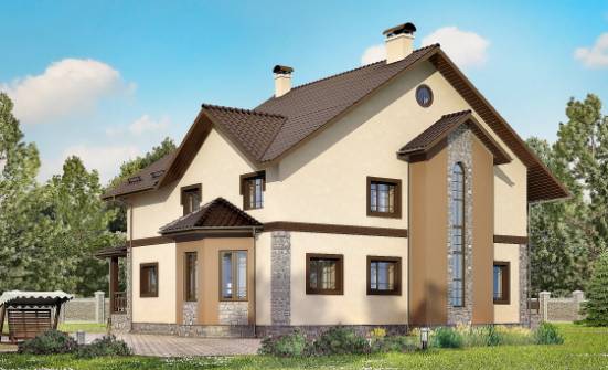 265-003-L Two Story House Plans, classic Architectural Plans | Проекты домов от House Expert