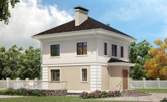 090-003-L Two Story House Plans, small Custom Home Plans Online | Проекты домов от House Expert