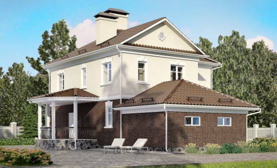 190-002-L Two Story House Plans and garage, best house Models Plans | Проекты домов от House Expert