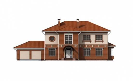 285-001-L Two Story House Plans with garage under, beautiful Home House | Проекты домов от House Expert