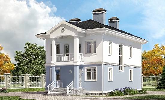 120-001-R Two Story House Plans, inexpensive Plans To Build | Проекты домов от House Expert