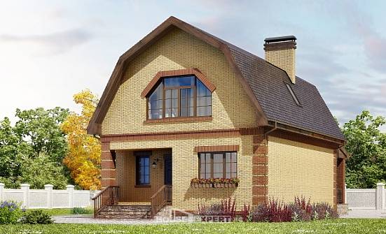 130-005-L Two Story House Plans and mansard, economical Ranch | Проекты домов от House Expert