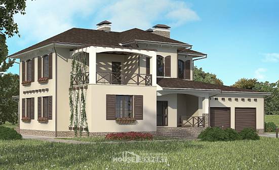 285-002-R Two Story House Plans with garage in back, best house Custom Home Plans Online | Проекты домов от House Expert