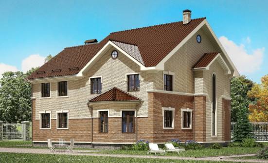 300-004-L Two Story House Plans, cozy Home Plans | Проекты домов от House Expert