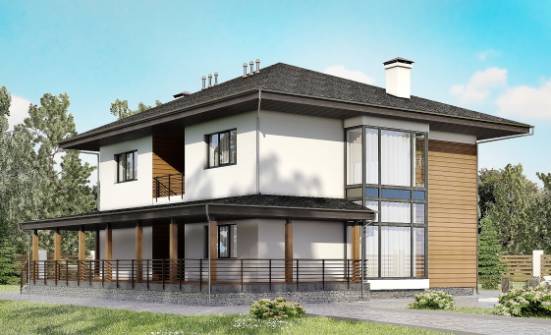 245-001-R Two Story House Plans, classic House Blueprints | Проекты домов от House Expert