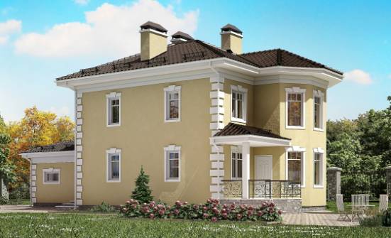 150-006-L Two Story House Plans with garage in back, beautiful Blueprints of House Plans | Проекты домов от House Expert