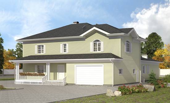 410-002-L Two Story House Plans with garage, a huge Planning And Design | Проекты домов от House Expert