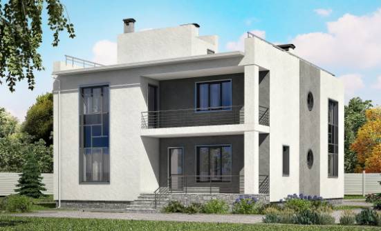 255-001-R Two Story House Plans with garage under, beautiful Custom Home Plans Online | Проекты домов от House Expert