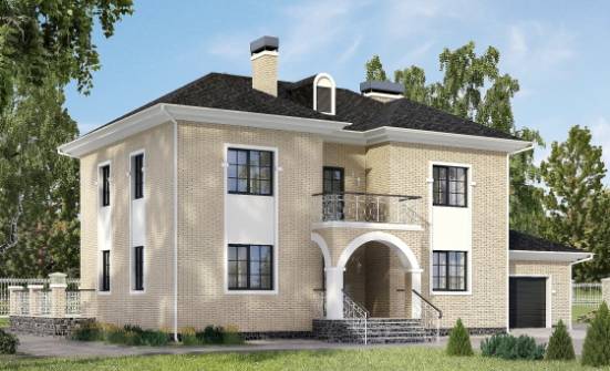 180-006-R Two Story House Plans and garage, classic Architect Plans | Проекты домов от House Expert