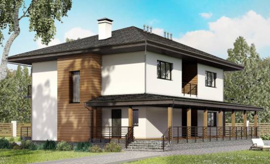 245-001-R Two Story House Plans, classic House Blueprints | Проекты домов от House Expert