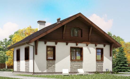 080-002-L One Story House Plans, compact Woodhouses Plans | Проекты домов от House Expert