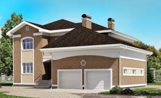 335-002-R Two Story House Plans and garage, cozy Design Blueprints | Проекты домов от House Expert