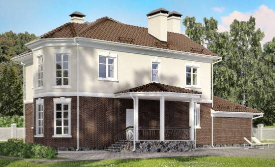 190-002-L Two Story House Plans and garage, best house Models Plans | Проекты домов от House Expert