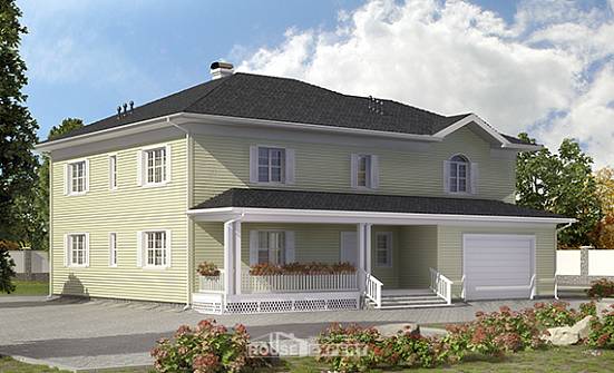 410-002-L Two Story House Plans with garage, a huge Planning And Design | Проекты домов от House Expert