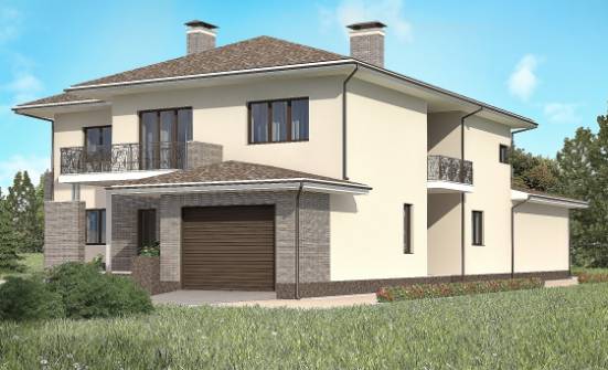 500-001-R Three Story House Plans with garage under, modern Construction Plans | Проекты домов от House Expert