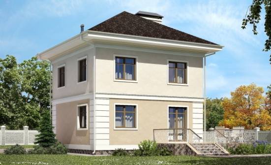 090-003-L Two Story House Plans, small Custom Home Plans Online | Проекты домов от House Expert