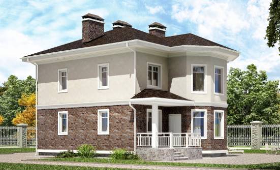 120-001-L Three Story House Plans, the budget Design House | Проекты домов от House Expert