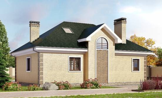 150-013-L Two Story House Plans with mansard, economical Home Plans | Проекты домов от House Expert