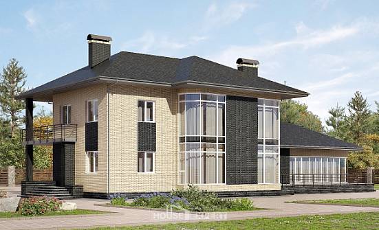 305-003-L Two Story House Plans, spacious House Online | Проекты домов от House Expert