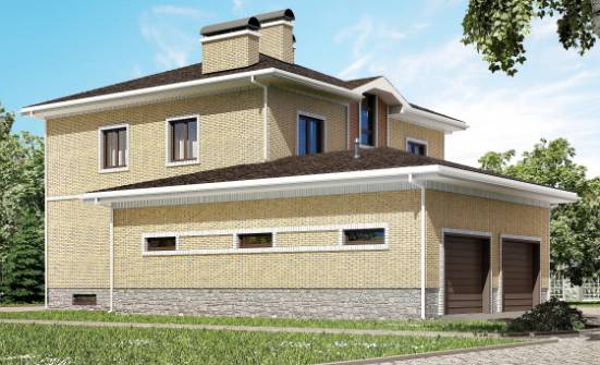 350-002-L Three Story House Plans with garage, classic Plan Online | Проекты домов от House Expert