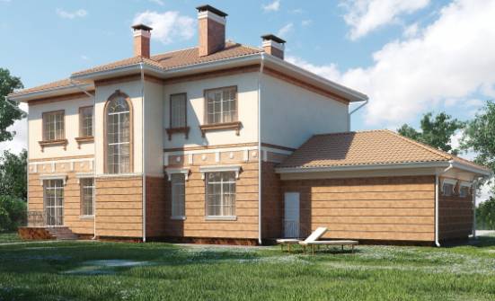 285-001-L Two Story House Plans with garage under, beautiful Home House | Проекты домов от House Expert