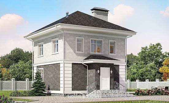 090-003-R Two Story House Plans, economical Home Plans | Проекты домов от House Expert