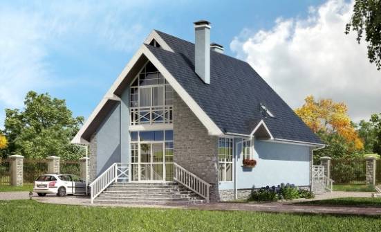 170-003-R Two Story House Plans and mansard, modest Design Blueprints | Проекты домов от House Expert