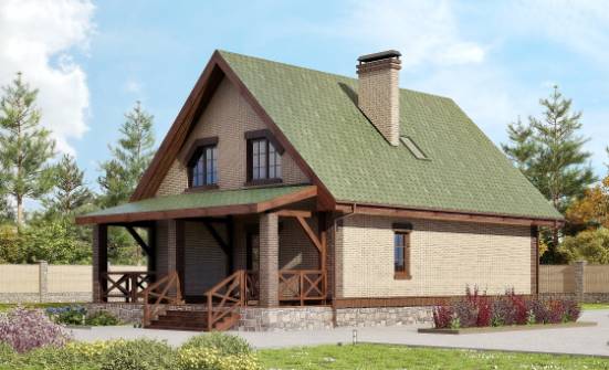 160-011-R Two Story House Plans with mansard roof, a simple Plan Online | Проекты домов от House Expert