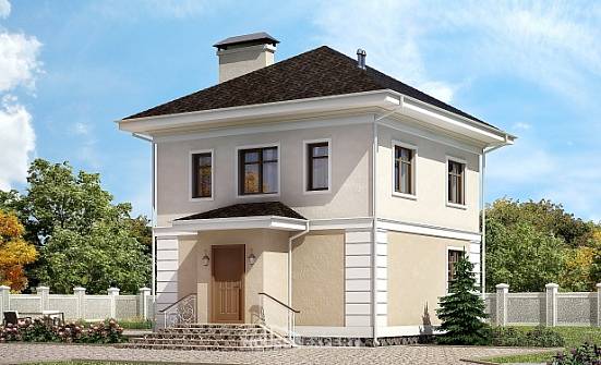 090-003-L Two Story House Plans, small Custom Home Plans Online | Проекты домов от House Expert