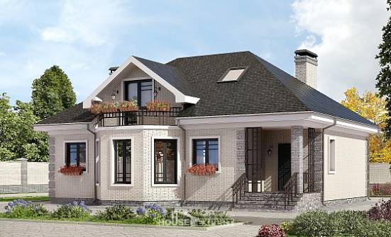 150-013-R Two Story House Plans with mansard roof, best house Plans To Build | Проекты домов от House Expert