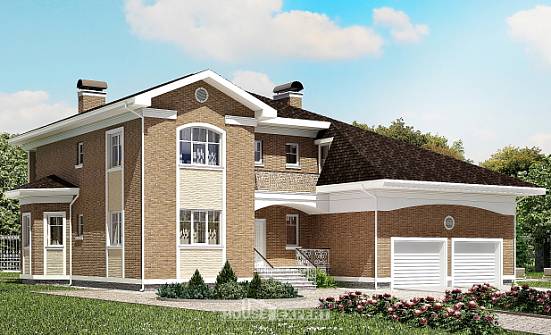 335-002-R Two Story House Plans and garage, cozy Design Blueprints | Проекты домов от House Expert