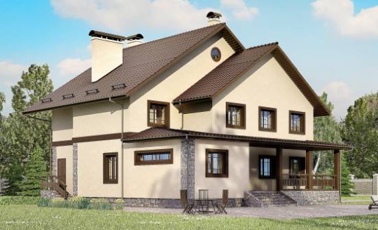 265-003-L Two Story House Plans, classic Architectural Plans | Проекты домов от House Expert