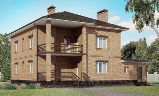 245-003-L Two Story House Plans with garage, spacious Architect Plans | Проекты домов от House Expert