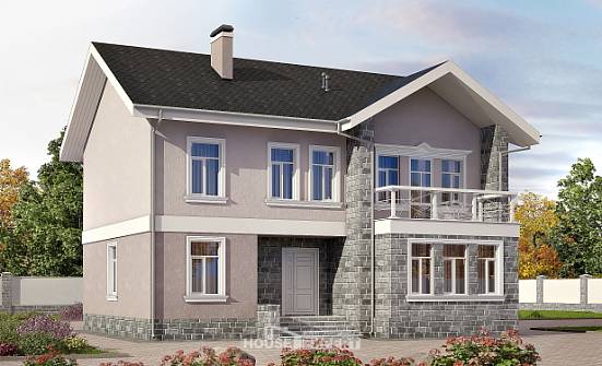 170-008-R Two Story House Plans, compact Ranch | Проекты домов от House Expert