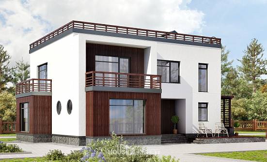 215-002-R Two Story House Plans, average Design House | Проекты домов от House Expert