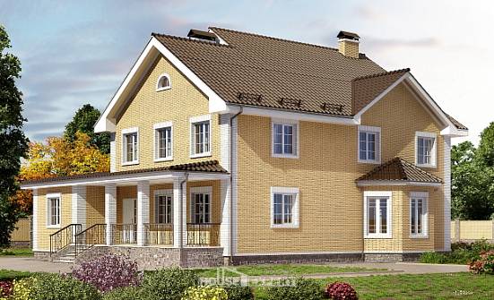 320-003-L Two Story House Plans, big Floor Plan | Проекты домов от House Expert