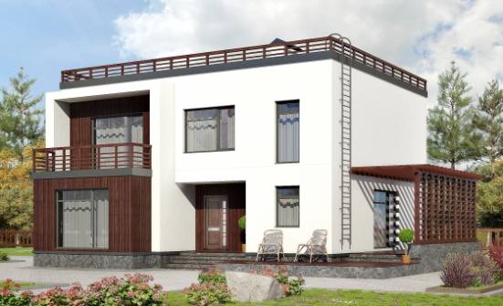 215-002-R Two Story House Plans, average Design House | Проекты домов от House Expert